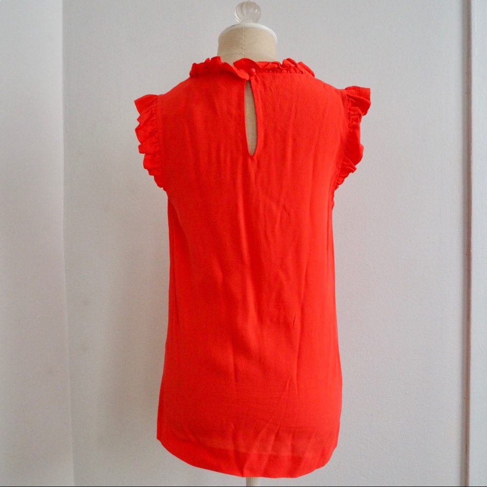 Kate Spade Ruffle Tank Top Blouse - Picture 3 of 5